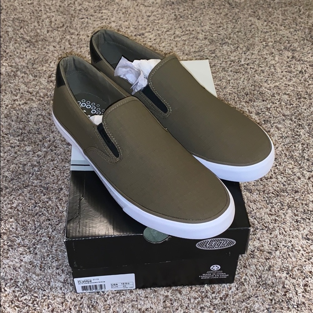 Men’s Olive Green Lugz Slip-on Shoes
